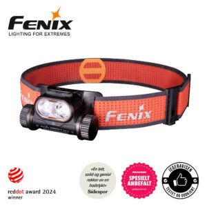FENIX HM65R-T v2 HODELYKT 1600LM SORT