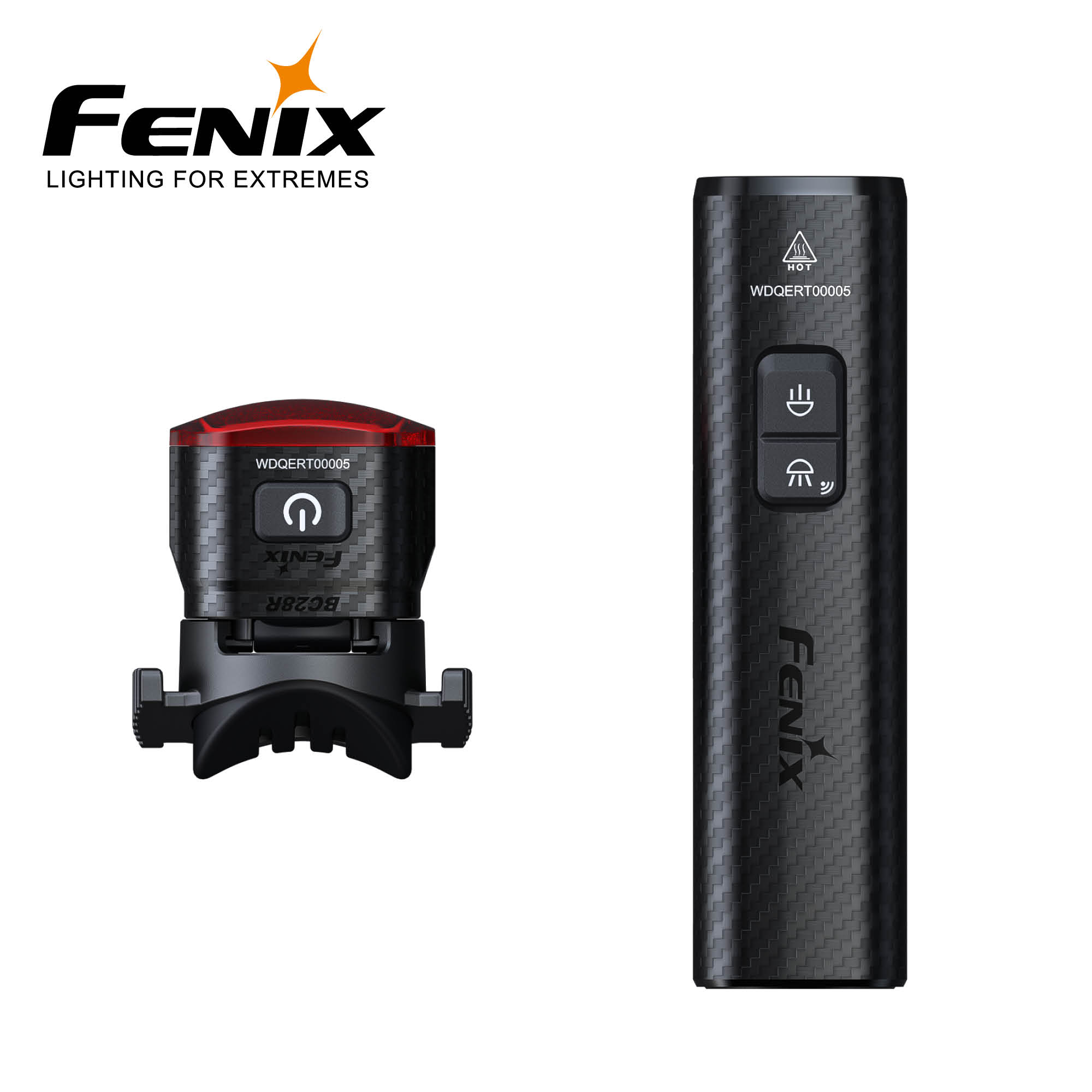 FENIX BC28R LED SMART SYKKELLYKT+BAKLYKT 2500LM - Bilde 4