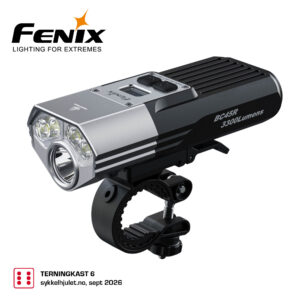 FENIX BC45R LED SYKKELLYKT M.FJERNKONTROLL OG DISPLAY 3300LM