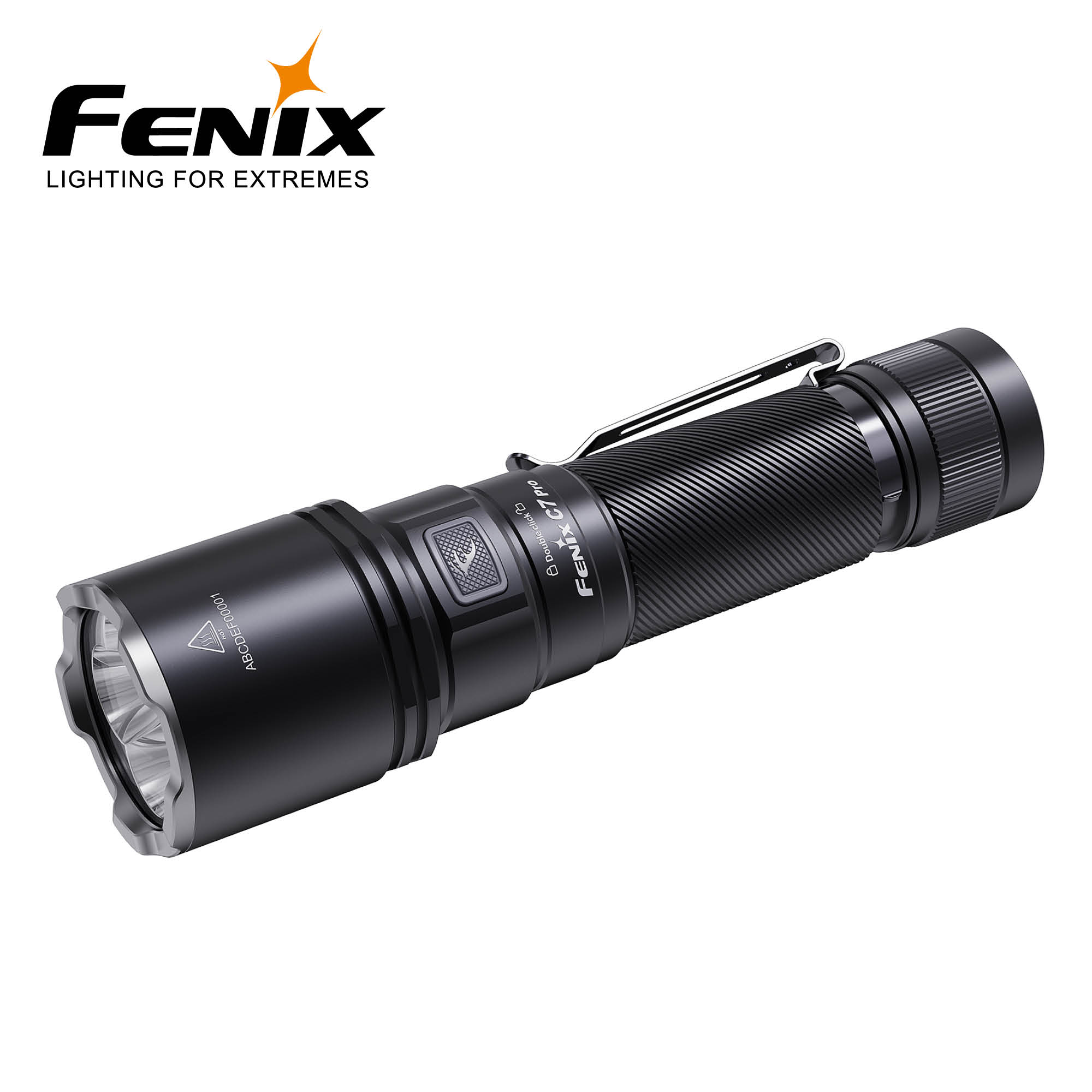 FENIX C7 PRO SORT LED 4600LM HÅNDLYKT