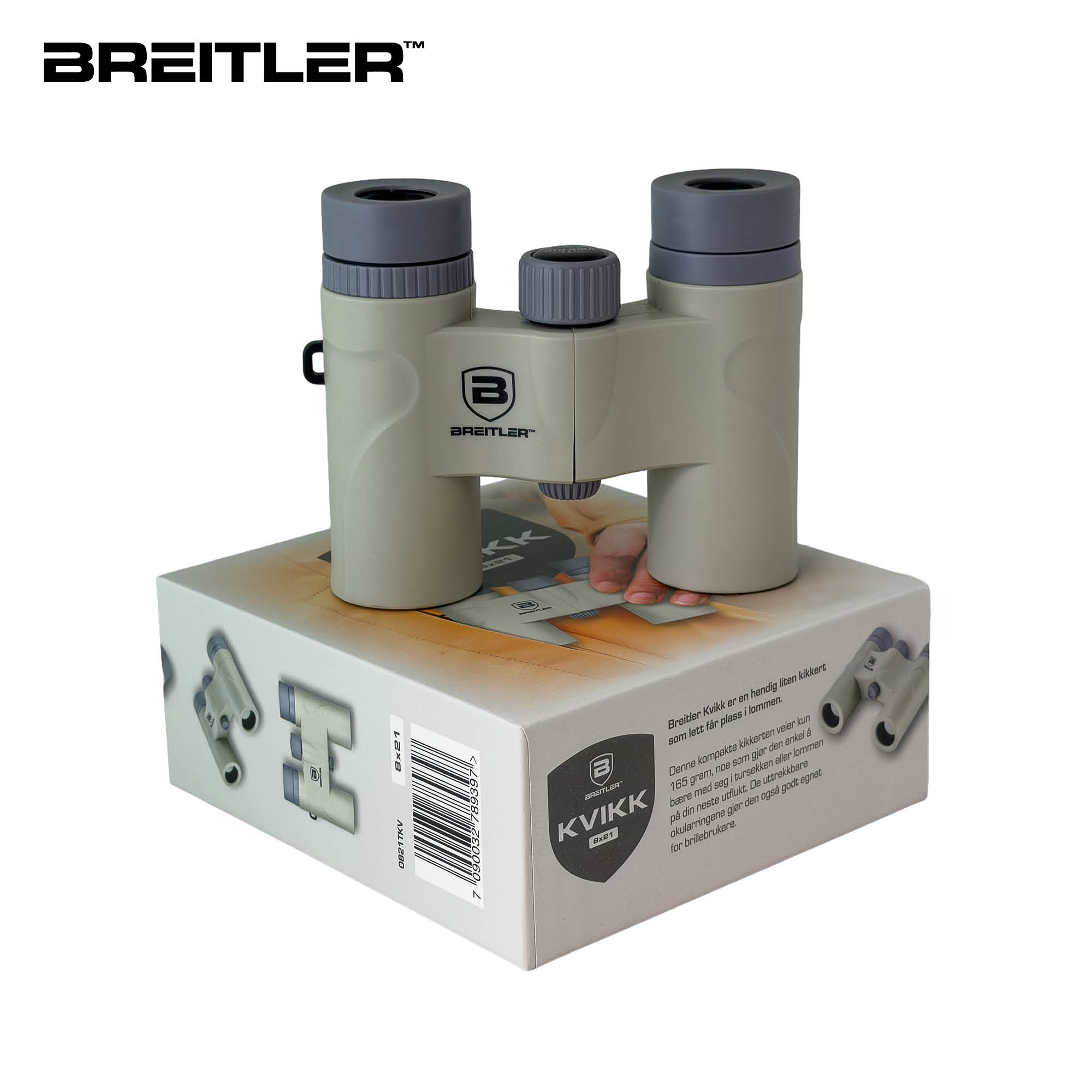 BREITLER KVIKK 8x21 KIKKERT LYS GRØNN - Bilde 7